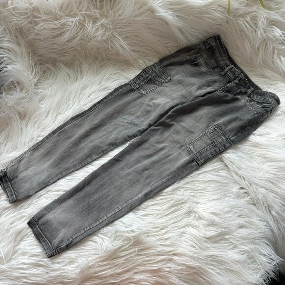 Vintage 00s low rise grey skinny jeans, size 5. - Picture 1 of 3